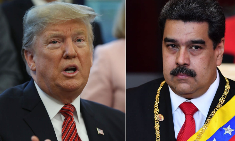 امریکی صدر ڈونلڈ ٹرمپ نے خود کو ’وینزویلا کا عبوری صدر‘ قرار دے دیا