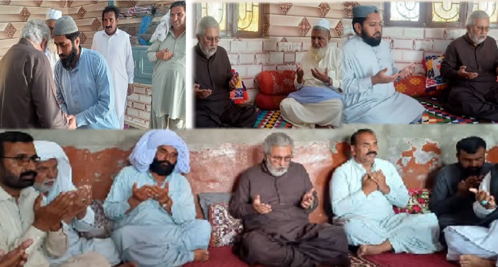 چاہ شادی والہ اور یارو کھوسہ میں سابق ایم این اے و ایم پی اے سردار سیف الدین کھوسہ کی تعزیتی ملاقاتیں۔