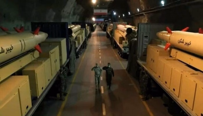 ایران کا زیر زمین پورا شہر میزائلوں سے لیس